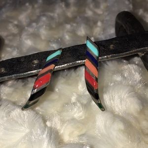 Native American Sterling Silver Earrings